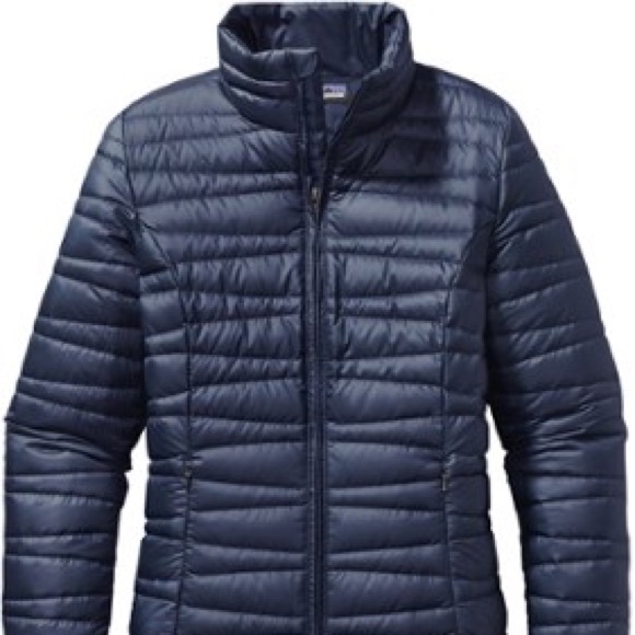 Patagonia Fiona Down Parka, Navy Blue, S - Picture 5 of 5